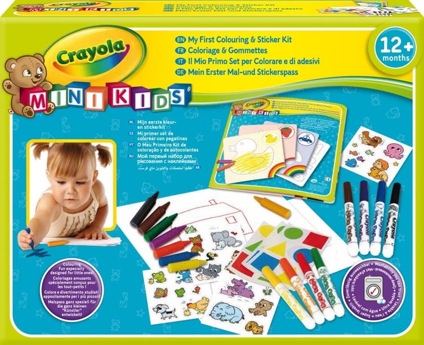 8 feutres mini kids Crayola CRAYOLA : Comparateur, Avis, Prix