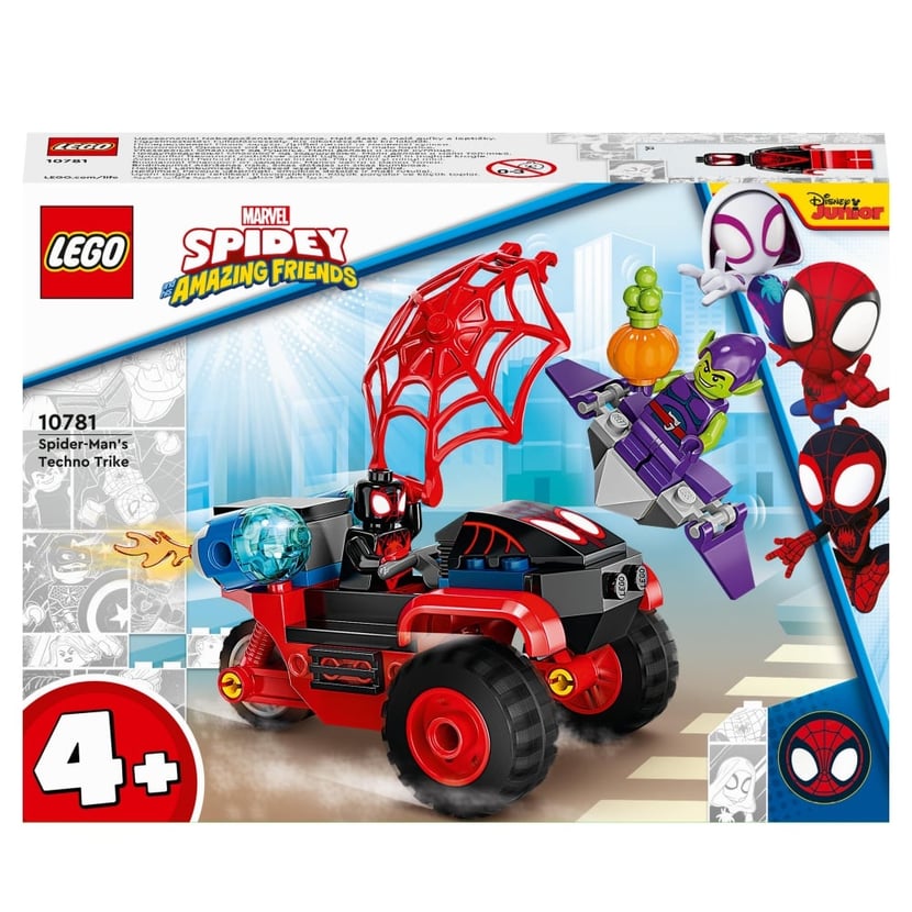 Miles Morales : Le techno-trike de Spider-Man - LEGO® Marvel - 10781 - Jeux  de construction