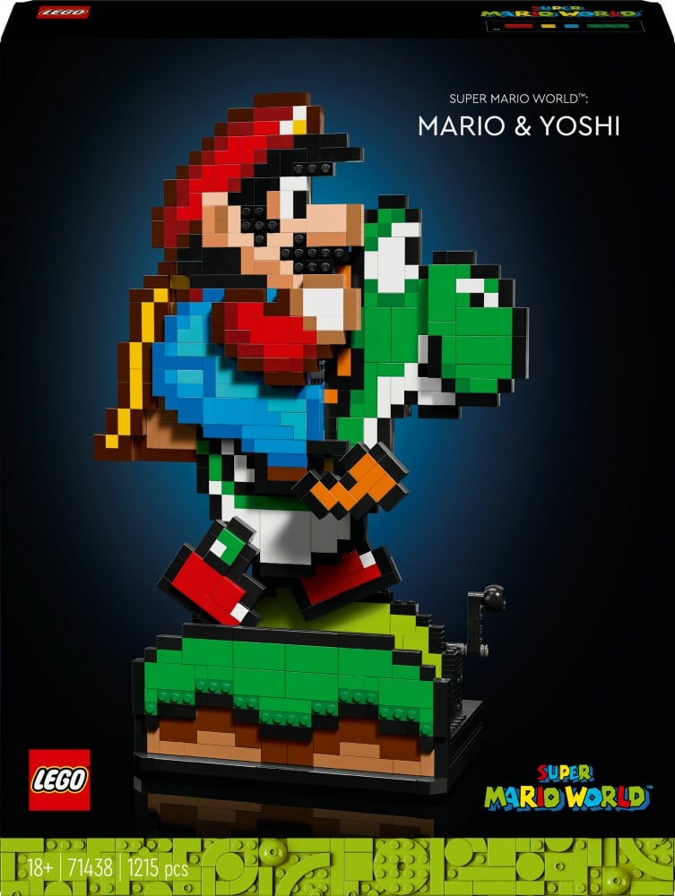 LEGO® 71438 Super Mario World™ Mario et Yoshi LEGO® Super