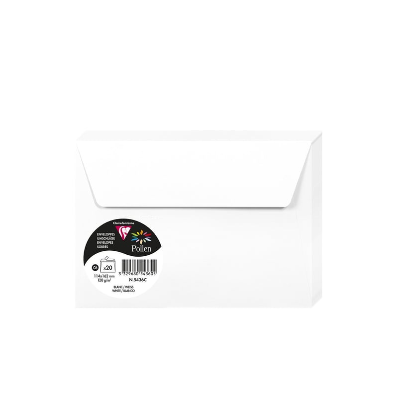 Boîte enveloppe Santex - Anniversaire - 18 ans - blanc/or - karton - 20 x  20 cm