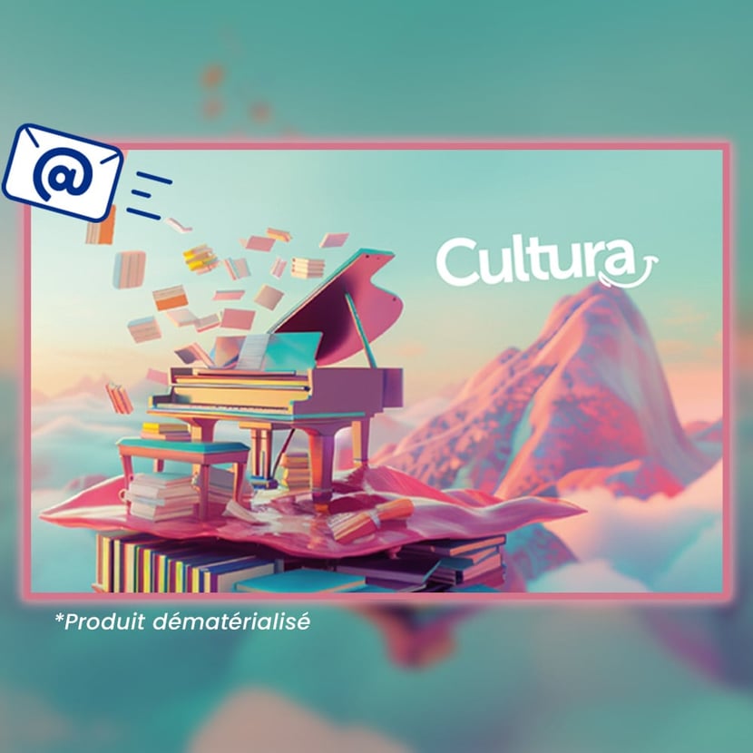 E-carte cadeau Cultura  Générique nuage 50€