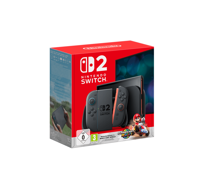 Console Nintendo Switch 2 + Mario Kart World (code de téléchargement)