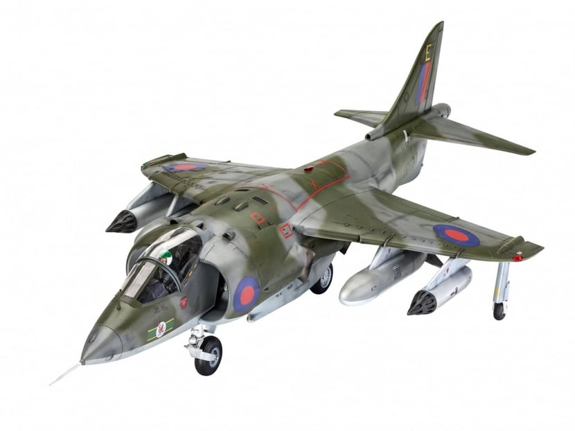 Maquette avion - Hawker Harrier GR MK.1 - Kits maquettes tout inclus -  Maquettes