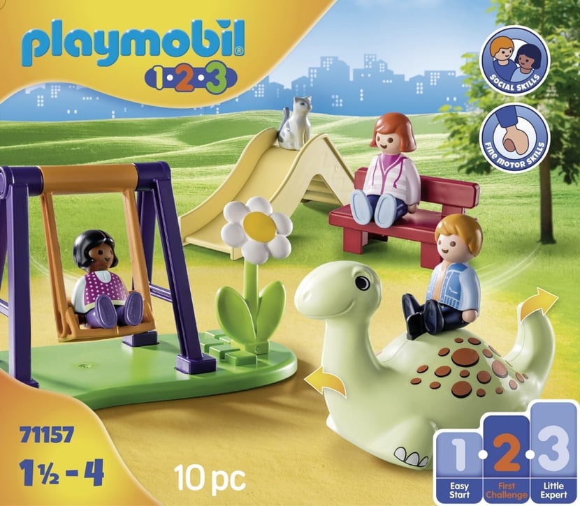 Playmobil® 1.2.3 - Aire de jeux - 71157 - Playmobil® 1.2.3
