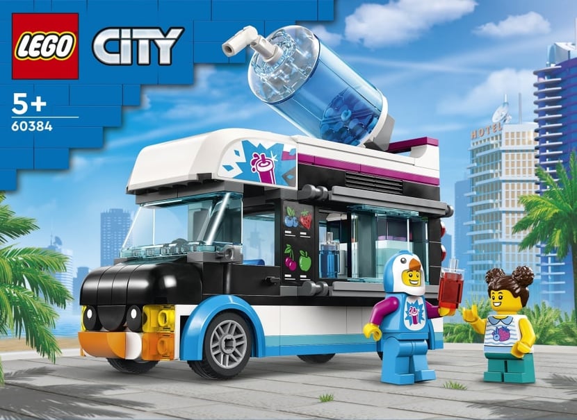 Le camion à granités du pingouin - LEGO® City - 60384 - Jeux de  construction