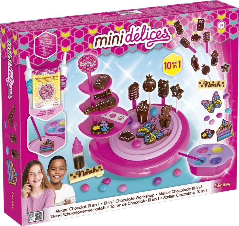 GirlZone Kit de Fabrication de Petits Délices au Chocolat