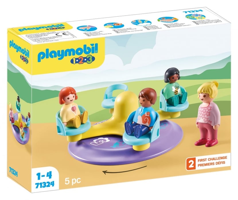 Maison Playmobil 123 - La boîte à jeux