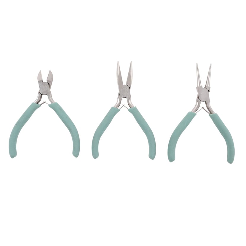 16.5cm Chaîne Nez Dentelé Pinces Snipe Bijoux Faisant & Artisanat Outil
