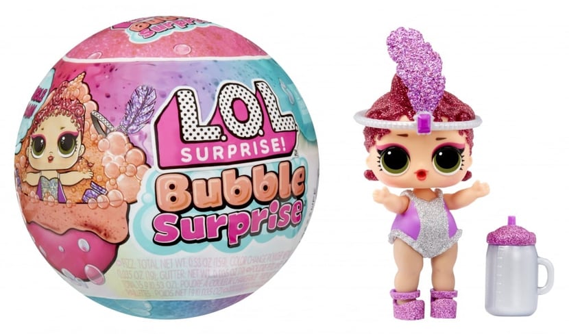 Mini poupee L.o.L Surprise Bubble Surprise Poupees 7 5cm modele aleatoire Jeux de recre Cultura