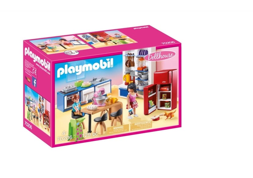 Playmobil® - Cuisine familiale - 70206 - Playmobil® La Maison  traditionnelle - Figurines et mondes imaginaires - Jeux d'imagination