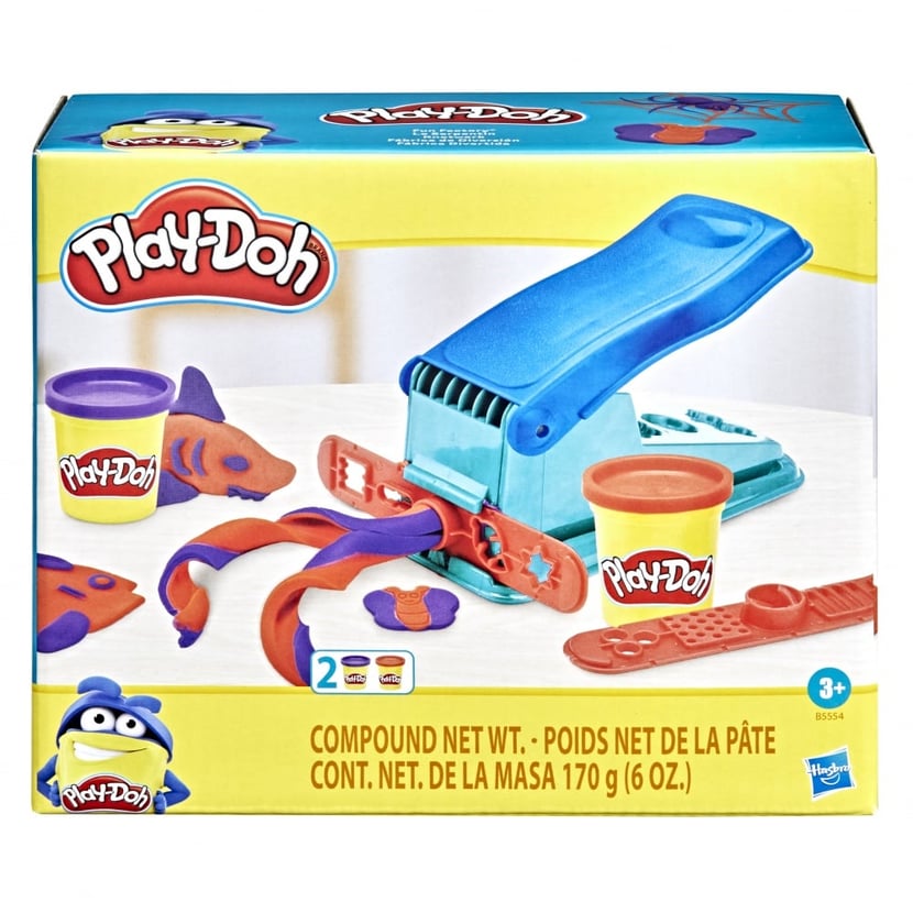 Coffret Play-Doh Le Serpentin - 3 Pots De Pâte, Outil à 10 Formes, Accessoires | Jeu Créatif Pour Enfants 3 Ans+