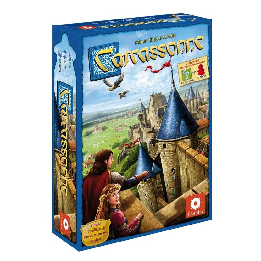 Jeu de stratégie - Carcassonne - Jeux de stratégie expert - Jeux