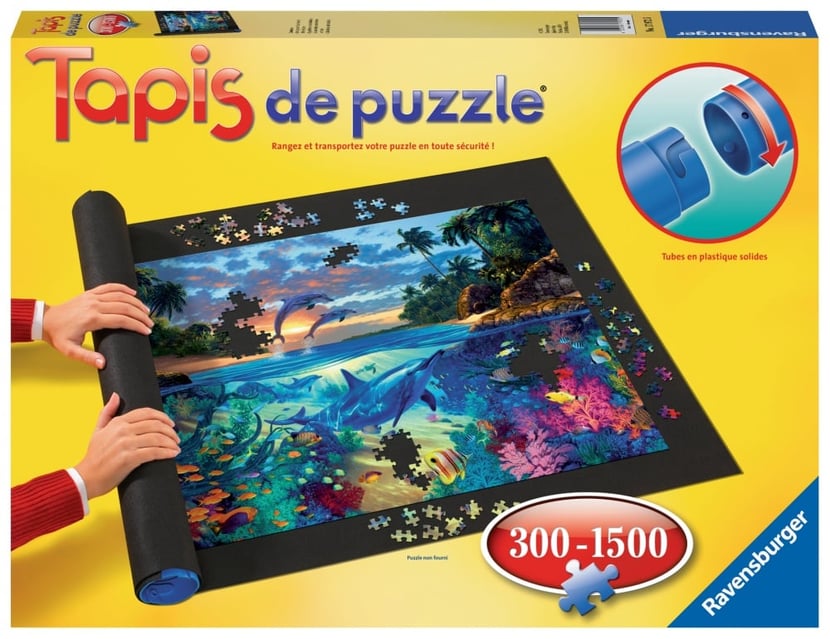 Planche de Puzzle Pliable : Grand Tapis de Puzzle Portable 1000