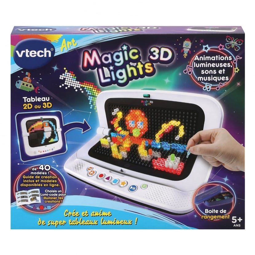 Magic Lights 3D - Jeux Expériences scientifiques - Jeux scientifiques -  STEM - Jeux éducatifs