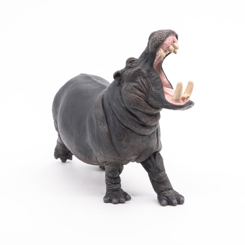 Figurine Hippopotame Papo - Figurine animaux - Monde sauvage