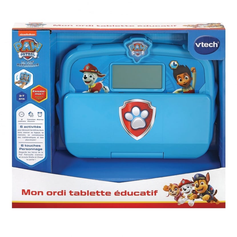 Pat'Patrouille - Mon ordi tablette éducatif - Jeux Interactifs - Jeux  éducatifs
