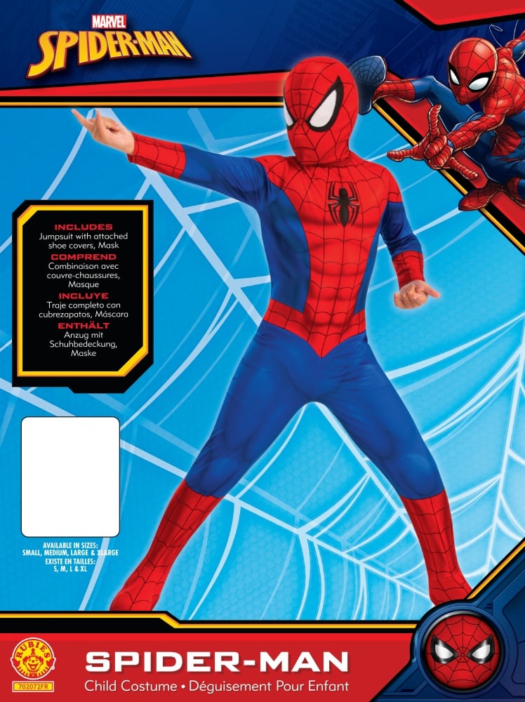 Déguisement classique Spider-Man 3-4 ans - Déguisements pour Enfant - Se  déguiser et se maquiller - Fêtes et anniversaires