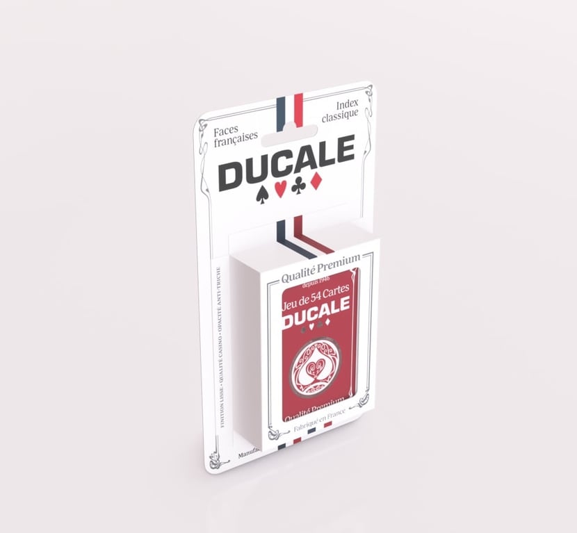 Duo Pack Fournier 54 cartes de luxe- 2 Jeux de 54 cartes
