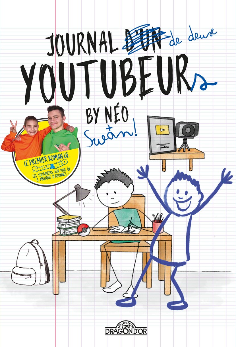 Dessin Coloriage De Swan Et Neo A Imprimer Swan & Néo – Journal d'un YouTubeur – Lecture roman jeunesse sous forme de journal – Dès 8 ans : Swan,Néo - 9782821214330 - Ebook BD jeunesse - BD Ebook | Cultura
