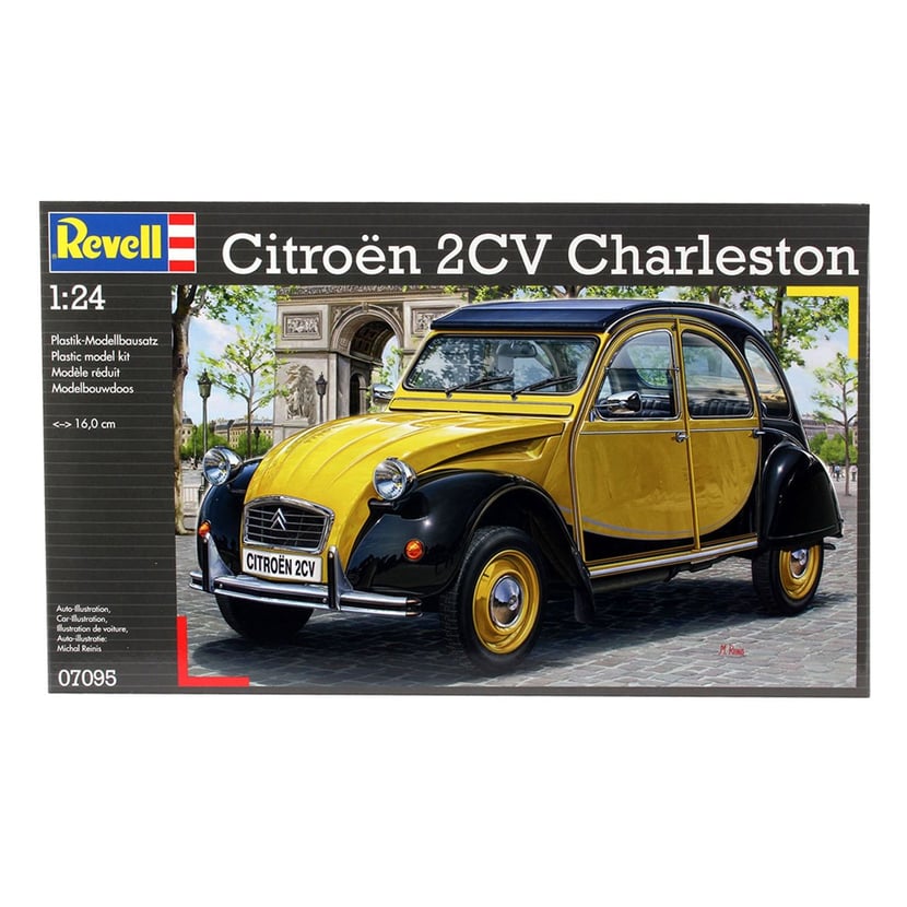 Revell Maquette voiture : Model Set : Citroën 2 CV Cocorico pas cher 