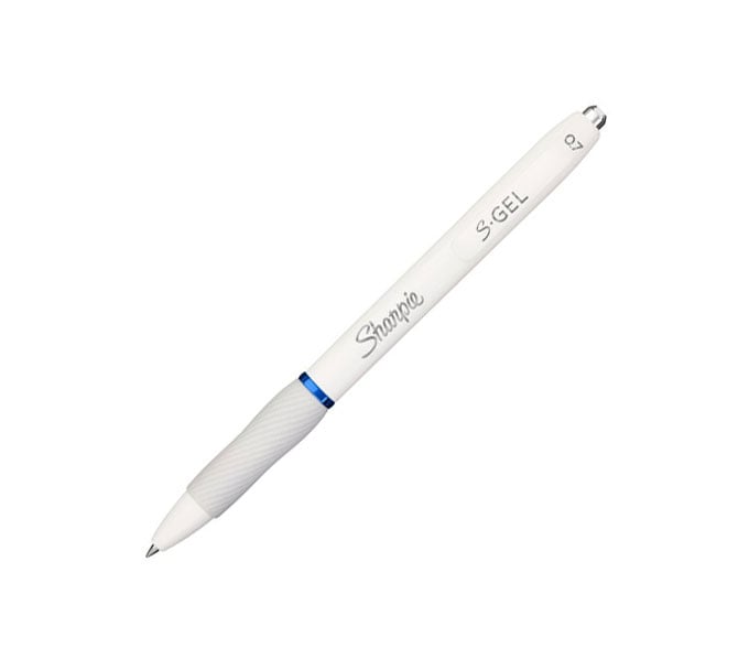 stylo gel blanc pergamano