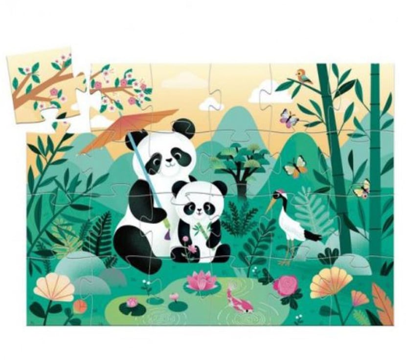 Enfant Peinture Numérique,Panda Animal Mignon Aquarelle,Diy