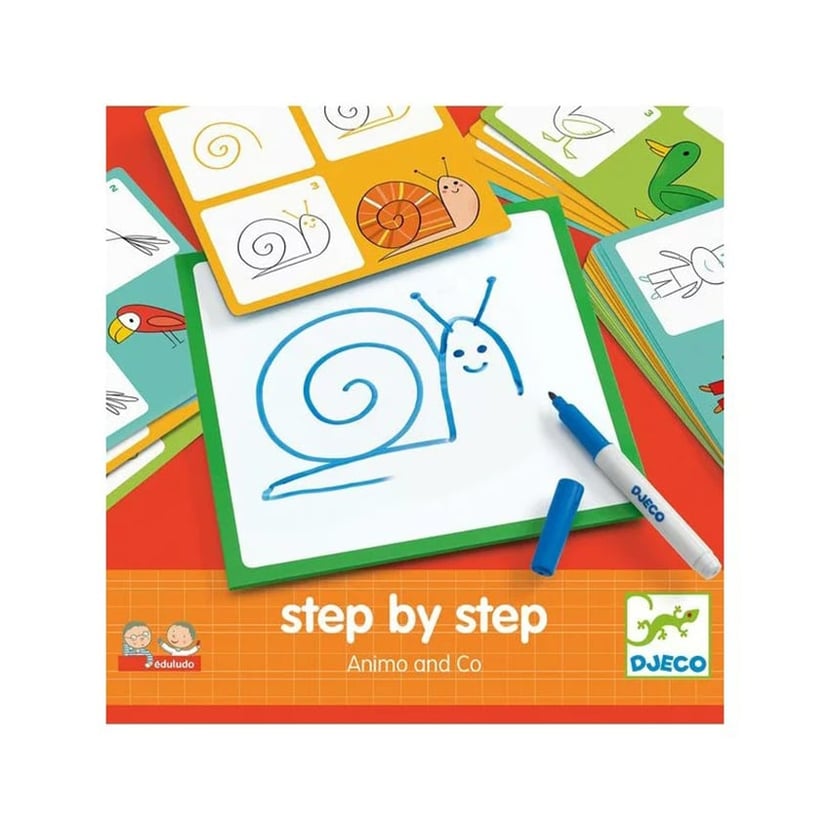 step by step djeco cultura