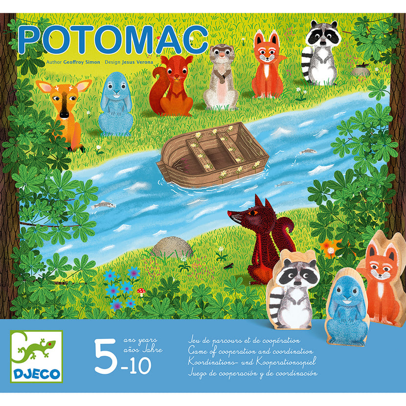 Potomac - Jeu de coopération - Djeco - Jeux de société enfant