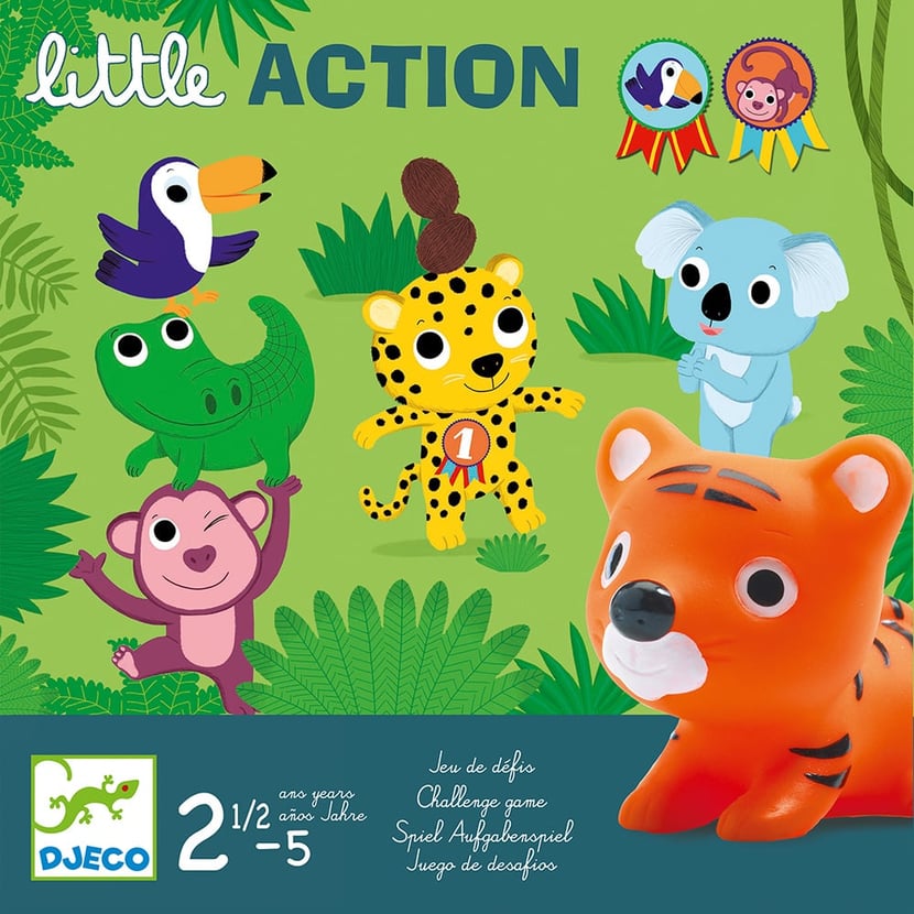 Little action - Jeu de coopération - Djeco - Jeux de société enfant