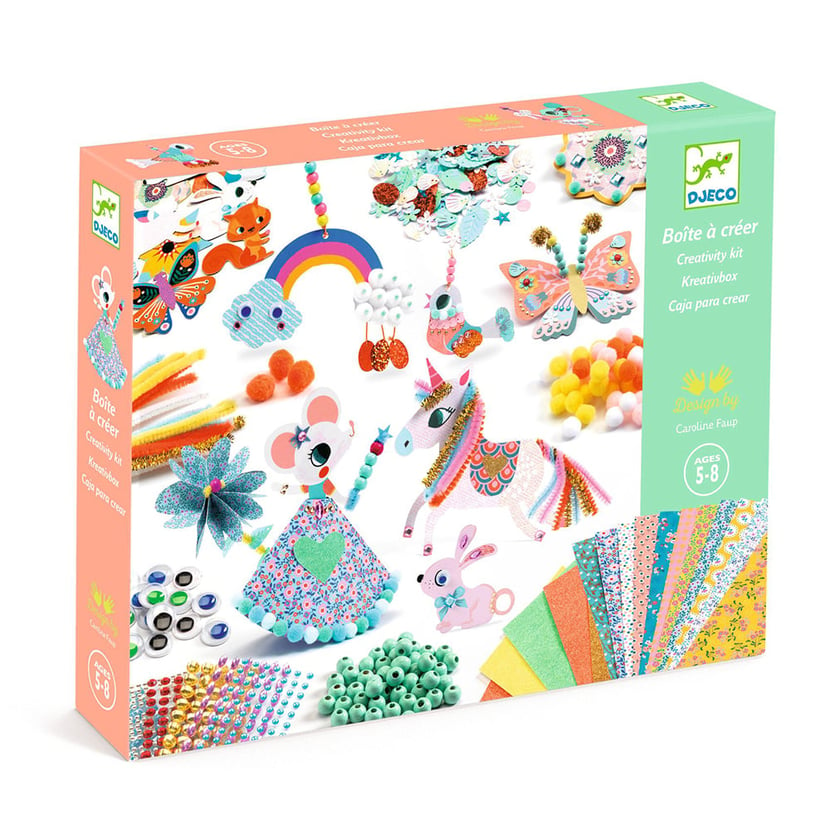 Djeco Les petits - Collages - Très pop - Jeux créatifs de 2 à 5 ans -  Creavea