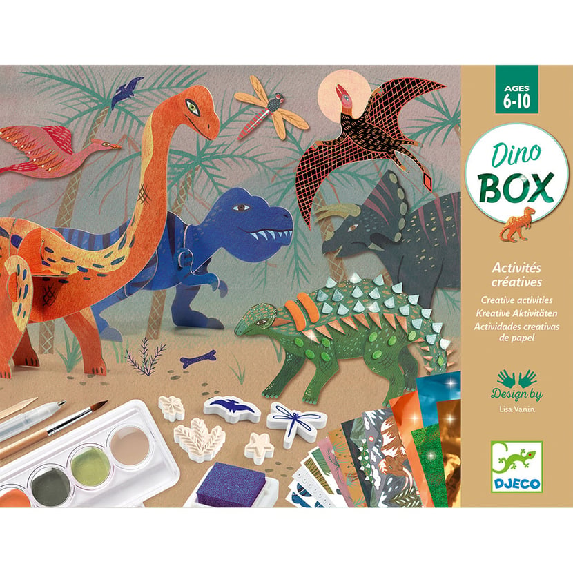 Kit décoration complet anniversaire dinosaure à imprimer