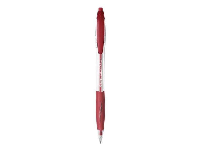 stylo bic cristal rouge pointe moyenne