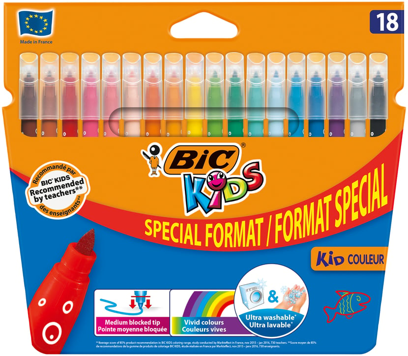 Essayez Bic Paquet de 18 crayons de couleur 1 paquet