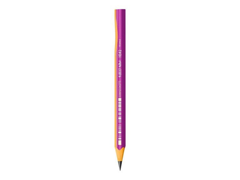 Crayon à papier pliant flexible souple avec gomme pour enfants 18cm