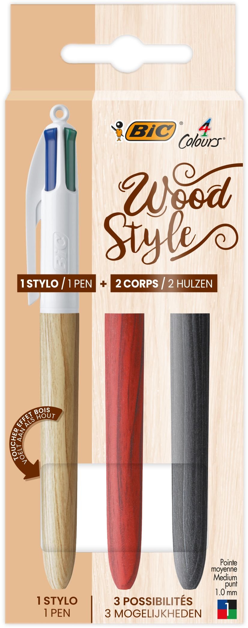 Collection BIC 4 Couleurs - Tattoo - stylo bille BIC