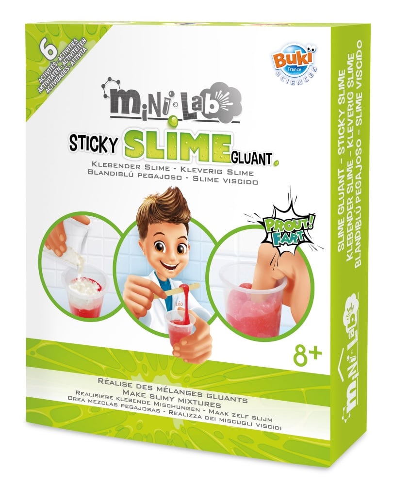 Mini Lab - Slime gluant - Jeux Expériences scientifiques - Jeux