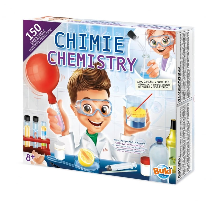 Chimie sans danger - 150 experiences - Jeux Expériences scientifiques - Jeux  scientifiques - STEM - Jeux éducatifs