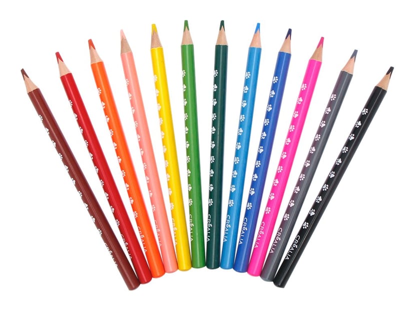 Coloriage Crayons de couleur