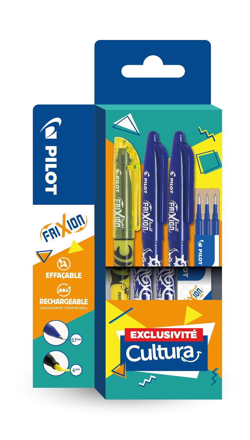Lot Stylo roller Frixion Pilot - Frixion light et Frixion Ball