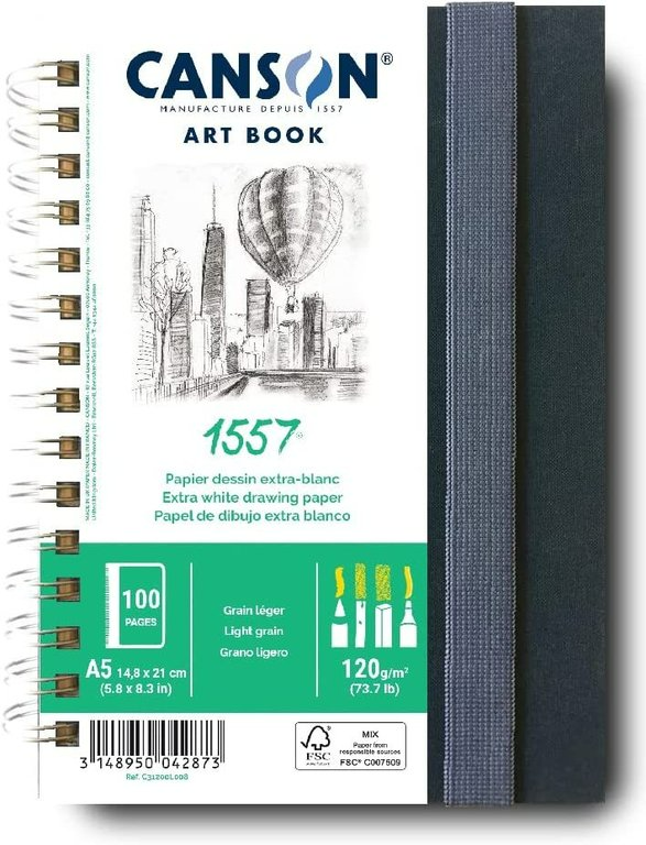 Carnet À Dessin A4 136 Feuilles Whizz Book CANSON : l'unité coloris  aléatoire à Prix Carrefour