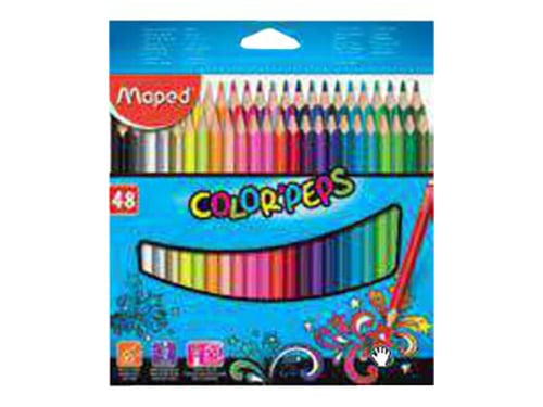 12 crayons de couleur pastel Color'Peps FSC – Maped France