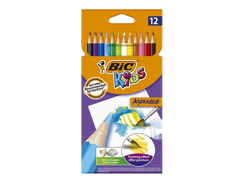 Crayons de couleur aquarellables Carioca - Crayons aquarelles - 10
