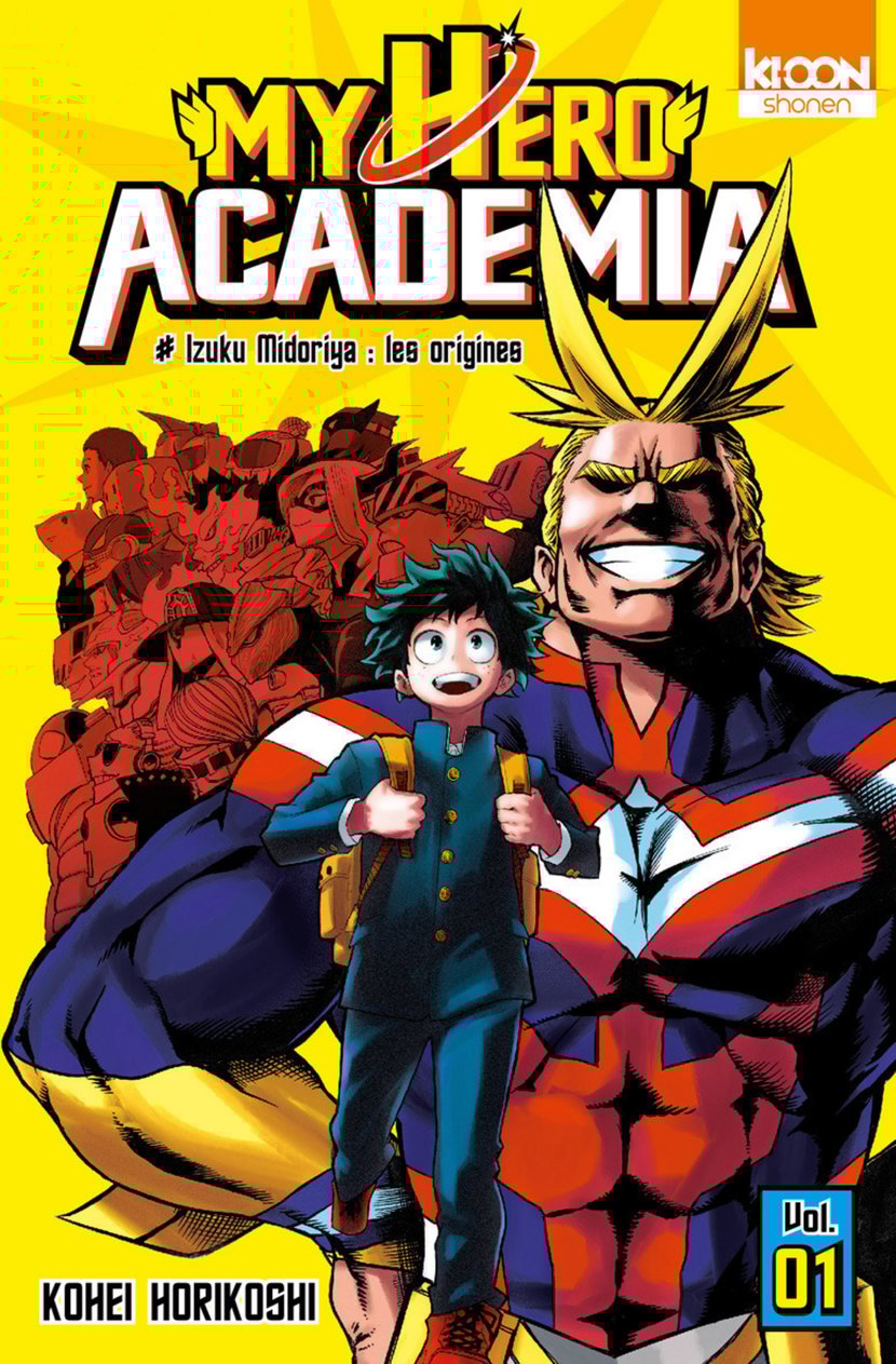Manga My Hero Academia Tous Les Tomes My Hero Academia T01 : Kohei Horikoshi - 9791032702000 - Shonen ebook - Manga ebook | Cultura