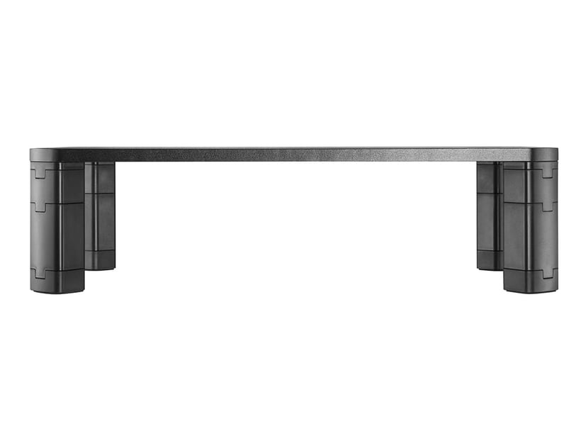 T'nB - Support pour écran à pieds modulables - Noir