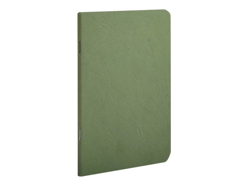 Carnet - CLAIREFONTAINE - Age Bag - 9x14 cm - 96 pages - Ligné Noir