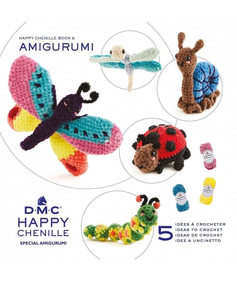 Mon Livre d'amigurumis Happy Crochet Miniature aux Éditions