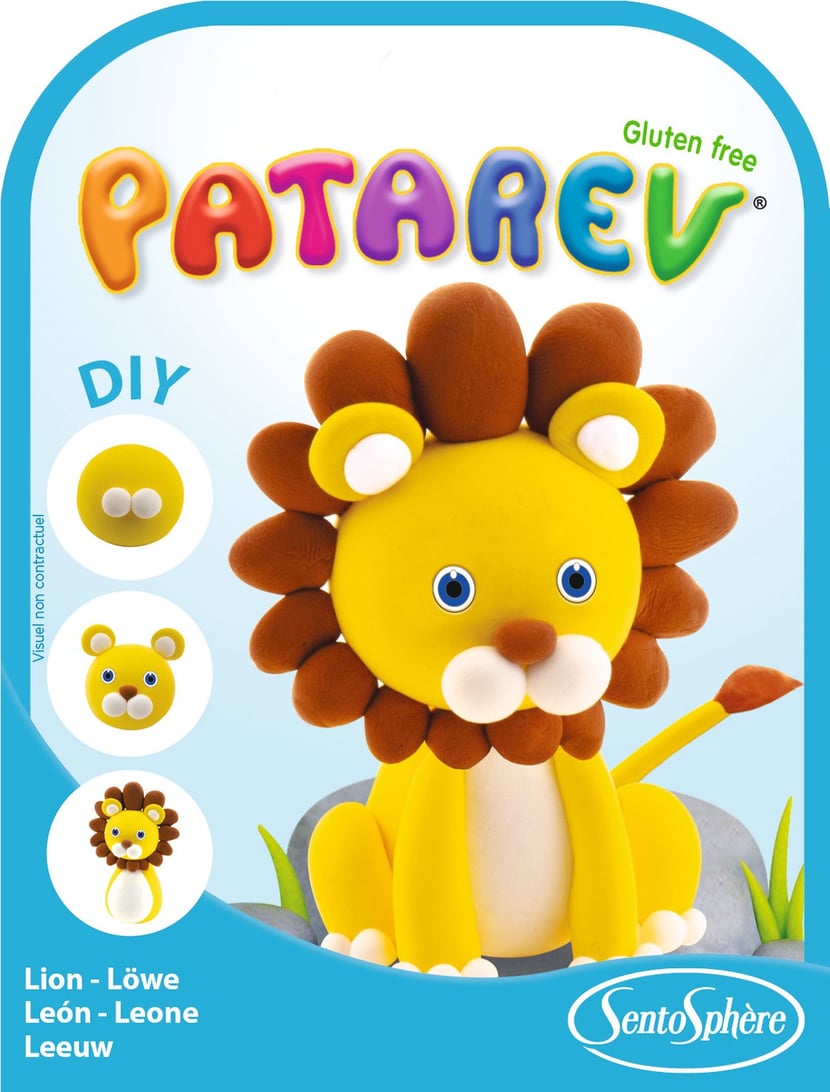 Patarev : Coffret de 6 pots - Pâte à modeler, modelage et gravure - Jeux  créatifs - Enfants, jouets et jeux