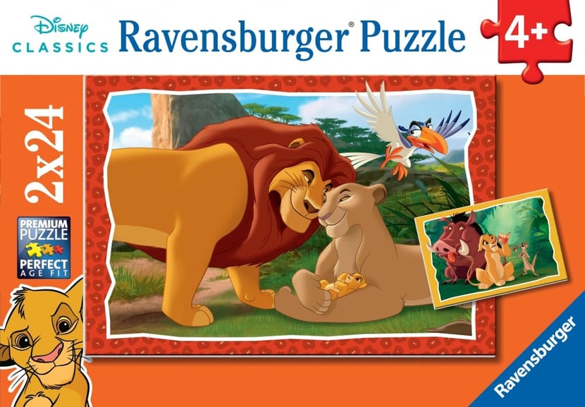Ravensburger Puzzle 1000 pièces - Le Roi Lion (Collection Disney