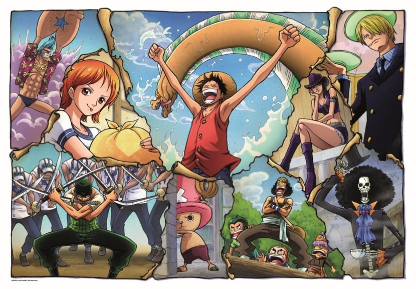 Puzzle 1000 pièces - One Piece 2