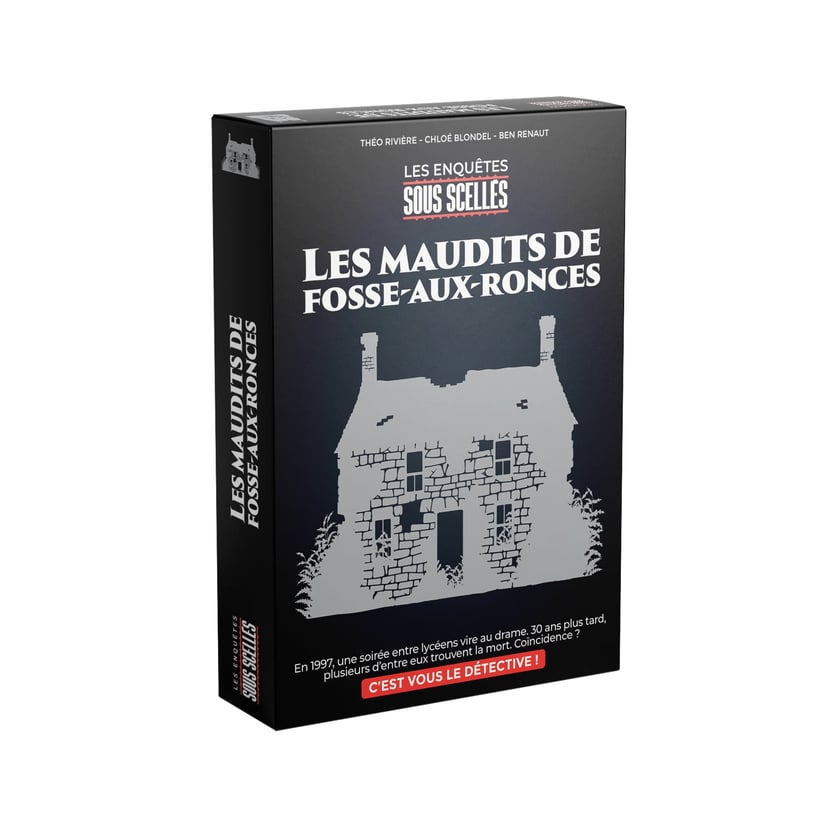 Jeu d'enquête Enigami Sous Scellés Les Maudits de Fosse-Aux-Ronces - Jeu d'enquête | fnac Suisse